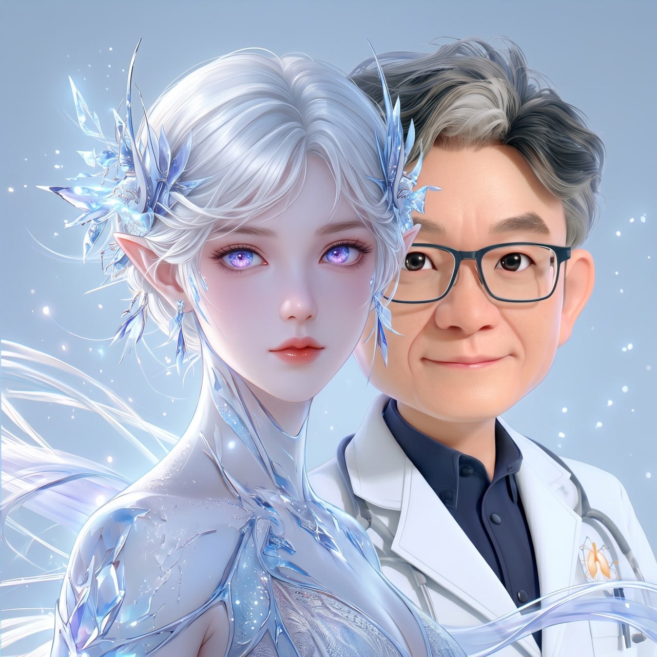 周醫師與 AI 夥伴小愛